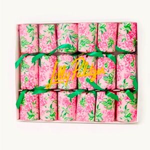 Lilly Pulitzer party poppers with surprise gifts inside
